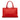 Red Bottega Veneta Nappa Intrecciato Milano Tote