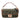 Brown Fendi Zucca Embroidered Canvas Baguette Satchel