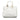 White Fendi Medium Glacier FF Tote Satchel