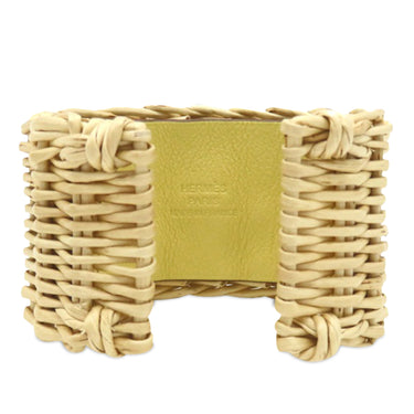 Brown Hermes Medor Picnic Cuff Bracelet - Designer Revival