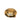 Gold Chanel CC Gold Plated Round Clip On Earrings