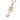 Gold Chanel Gold Plated CC Rhinestone Faux Pearl Pendant Necklace