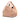 Brown LOEWE Calfskin Calle Lock Shoulder Bag