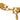 Gold Chanel Gold Plated Lion Head Choker Necklace - Designer Revival