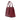 Red Prada Saffiano Cuir Double Satchel - Designer Revival