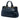 Blue Prada Soft Calf Double Zip Convertible Tote Satchel