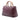 Red Gucci Medium Calfskin Bamboo Shopper Boston Bag Satchel
