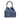 Blue Gucci Leather Miss Bamboo Tassel Bucket Bag - Designer Revival