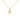 Gold Chanel CC Gold Plated Strass Pendant Necklace
