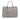 Gray Prada Large Saffiano Lux Galleria Double Zip Satchel