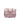 Pink Chanel Mini Square Classic Metallic Calfskin Single Flap Crossbody Bag - Designer Revival
