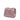 Pink Chanel Mini Square Classic Metallic Calfskin Single Flap Crossbody Bag - Designer Revival