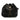 Black Chanel Medium Crumpled Calfskin Coco Pleats Drawstring Bucket Bag