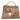 Tan & Multicolor Fendi Peekaboo Painted Handbag - Designer Revival