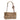 Beige & Black Lanvin Snakeskin Shoulder Bag