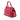 Red Prada Medium Saffiano Cuir Monochrome Top Handle Tote Satchel