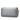 Gray Fendi Leather Baguette Chain Midi Shoulder Bag