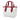 White Gucci GG Supreme Heart Tattoo Handbag