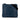 Blue Prada Vitello Daino Zip Top Crossbody