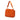 Orange Prada Vitello Daino Side Pocket Shoulder Bag
