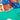 Blue Hermès Pavois Silk Scarf 90 Scarves