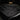 Black LOEWE Crinkled Calfskin Folded Clutch