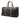 Black Dior Honeycomb Coated Canvas Travel Bag