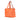 Orange LOEWE Anagram Leather East West Tote - Designer Revival