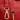 Red Prada Vitello Daino Side Zip Convertible Tote Satchel - Designer Revival