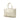 White Bottega Veneta Small Nappa Maxi Intrecciato Arco Tote