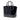 Black Prada Spazzolato Studded Crystal Tote