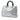 Silver Dior Medium Metallic Tweed Patch Diorissimo Satchel