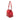 Red Louis Vuitton Epi Petit Noe Bucket Bag