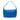 Blue Bottega Veneta Nappa Intrecciato Shoulder Bag