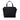 Black Fendi Mini Zucchino Canvas Handbag