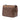 Brown Chanel Mini Square Classic Metallic Striped Patent Single Flap Shoulder Bag