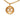 Gold Chanel CC Gold Plated Sunburst Medallion Pendant Necklace