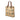 Beige Burberry Haymarket Check Coated Canvas Tote