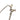 Silver Louis Vuitton Brass Crystal Gamble Station Necklace