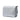 Silver Prada Saffiano Wallet on Strap Crossbody Bag