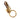 Gold Louis Vuitton Gold Plated Monogram Blooming Flowers Bag Charm and Key Holder