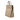 Beige Fendi Vitello Grace and Suede Flip Satchel