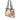 Beige Burberry Small Supernova Check Coated Canvas Nickie Tote