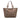 Brown Gucci Medium GG Canvas Icon Bit Tote