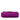 Purple Fendi Zucca Embossed Technical Fabric Chain Midi Baguette Shoulder Bag