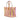 Purple Gucci Medium Jute Embroidered Logo Shopper Tote