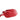 Red Chanel Quilted Caviar Zip and Carry Waist Bag