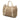White Prada Canvas Canapa Logo Bow Satchel