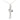Silver Chanel Silver Plated Mademoiselle Pendant Necklace