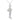 Silver Chanel Silver Plated Mademoiselle Pendant Necklace
